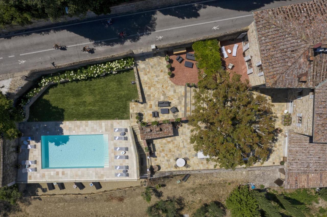 Villa La Petraia Панцано Экстерьер фото