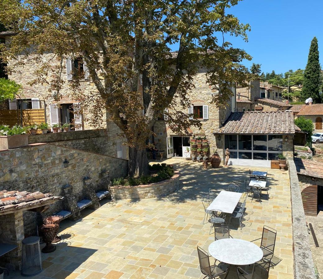 Villa La Petraia Панцано Экстерьер фото