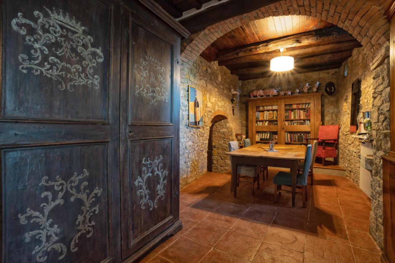 Villa La Petraia Панцано Экстерьер фото